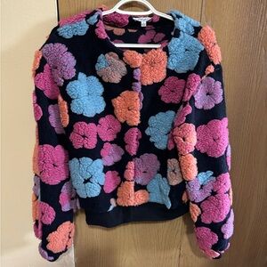 Floral Patterned Women's Jacket